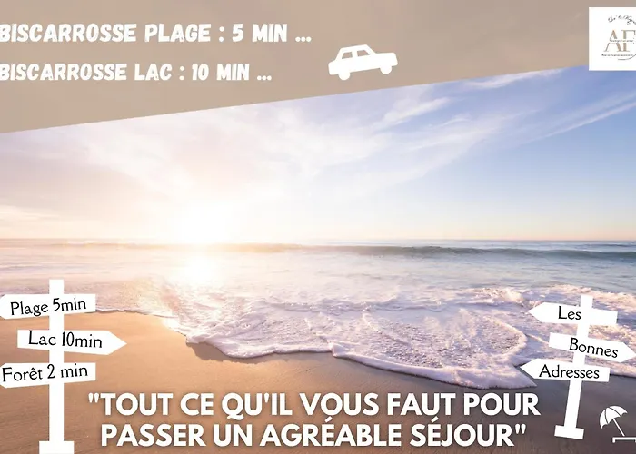 Petite Maison A Biscarrosse - Plage